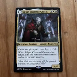 Edgar, Charmed Groom - MTG - NM - Image 1