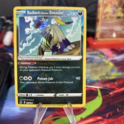 Radiant Hisuian Sneasler 123/196 - Lost Origin Radiant Rare - Pokemon TCG (NM) - Image 1