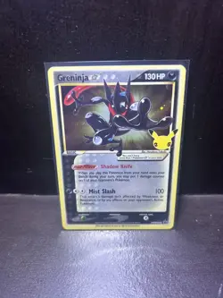 Pokemon Greninja Gold Star Promo Holo SWSH144 Celebrations - Image 1