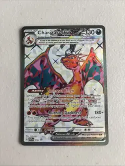 Pokemon TCG Charizard ex Tera Holo Promo Card – SVP EN 056 – Scarlet & Violet - Image 1