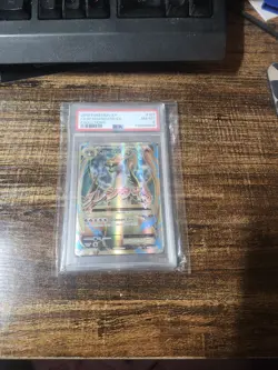 2016 POKEMON XY EVOLUTIONS #101 FULL ART/M CHARIZARD EX PSA 8 - Image 1