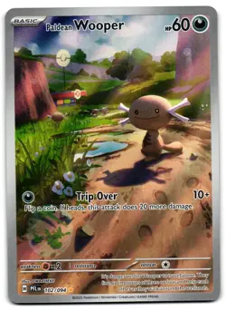 Paldean Wooper 102/094 - Phantasmal Flames Pokemon TCG - M/LP Card - Image 1