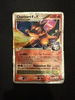 Charizard G Lv. X 143/147 Ultra Rare - Pokemon Supreme Victors HEAVY DMG - Image 1