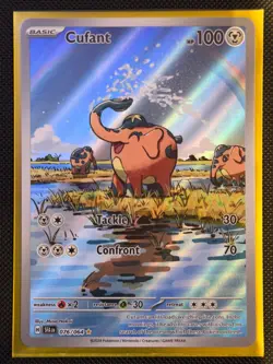 Cufant 076/064 Shrouded Fable Illustration Rare Pokemon TCG NM - Image 1