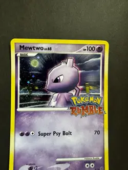 Mewtwo 9/16 Pokemon Rumble Promo Holo 2009 Pokemon TCG - Image 2