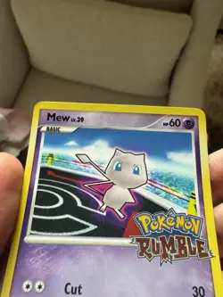 Mew 10/16 Pokemon Rumble Promo Regular 2009 Pokemon TCG - Image 5