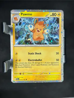 Pawmo 075/193 SWIRL COSMOS FOIL HOLO PROMO Pokemon English TCG - Image 3