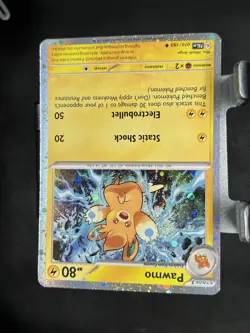 Pawmo 075/193 SWIRL COSMOS FOIL HOLO PROMO Pokemon English TCG - Image 4