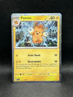 Pawmo 075/193 SWIRL COSMOS FOIL HOLO PROMO Pokemon English TCG - Image 5