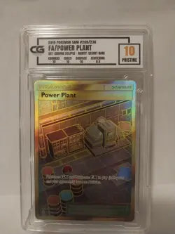 CG Graded Power Plant 269/236 Cosmic Eclipse Secret Rare Pristine 10 Pokemon TCG - Image 1