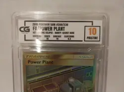 CG Graded Power Plant 269/236 Cosmic Eclipse Secret Rare Pristine 10 Pokemon TCG - Image 3