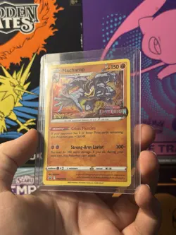 Pokemon TCG Machamp SWSH243 STAFF Stamp Lost Origin Promo Mint - Image 3