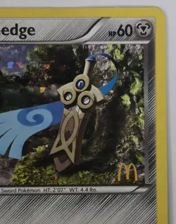 Honedge McDonalds Promo 2014 Pokemon 7/12 - Image 3