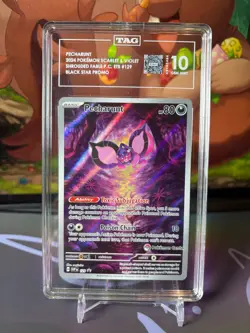 Pecharunt TAG 10 GEM MINT - SVP129 - Pokemon Center Stamped Black Star Promo - Image 1