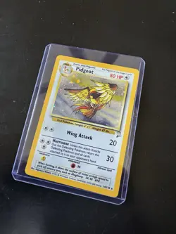Pokemon TCG Pidgeot 8/64 Jungle Unlimited Holo Rare WOTC 1999 English - Image 4