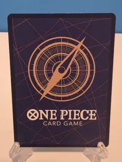 Bandai One Piece Roronoa Zoro OP15-113 Super Rare Foil Full Art Character Card - Image 2
