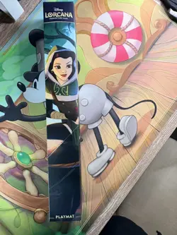 Disney Lorcana Belle Hidden Archer Playmat Play mat NIB Lottery Exclusive Rare - Image 1