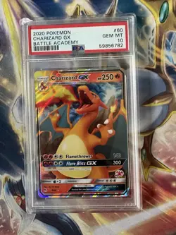 Pokemon Charizard GX Battle Academy 9/68 Trading Card PSA 10 - Image 1