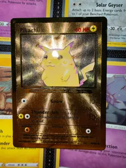 pikachu celebrations metal card - Image 1