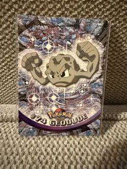 Geodude #74 Topps Series 1 Blue logo Card Non Holo - Image 1