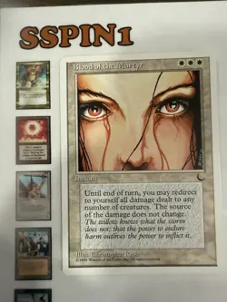 MTG Artist Proof Chronicles Blood of the Martyr Christopher Rush - Image 1