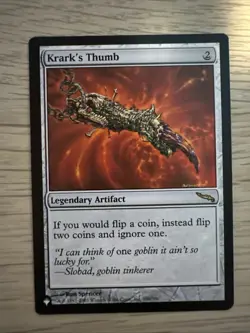 Krark's Thumb The List Reprints Regular - Image 1