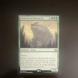 Wizards Craterhoof Behemoth Modern Masters 2017 Mythic Green Creature Regular EN - Image 1
