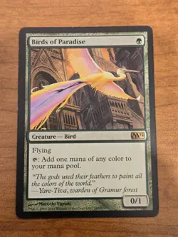 MTG Core Set 2012 - Birds of Paradise - M12 165 - Regular LP - Image 1
