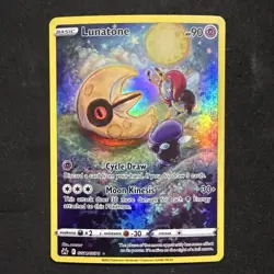 Lunatone GG11/GG70 Galarian Gallery Holo Crown Zenith Pokemon TCG NM Card - Image 1