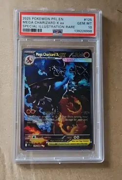 Pokemon Charizard X ex 125/094 Full PSA 10 GEM MINT – Eng ULTRA RARE - Image 1