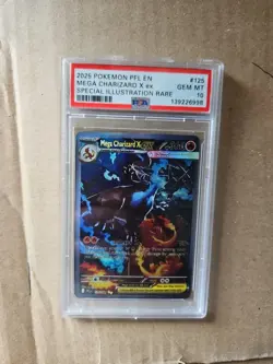 Pokemon Charizard X ex 125/094 Full PSA 10 GEM MINT – Eng ULTRA RARE - Image 2