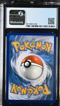 CGC Blue Label 9.5 Eternatus VMAX SV122/SV122 Full art Shiny Vault Pokemon Card - Image 2