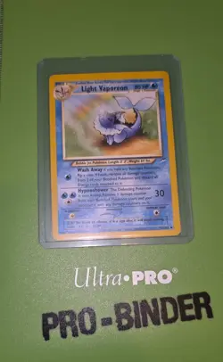Pokemon TCG Light Vaporeon 52/105 Neo Destiny Regular - Image 2