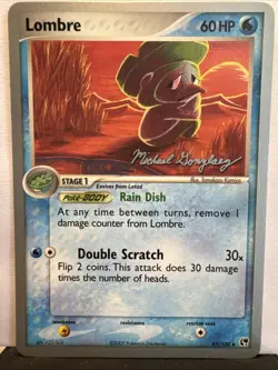 Pokemon Lombre - 2005 (Michael Gonzalez) 45/100 World Championship Uncommon NM - Image 1
