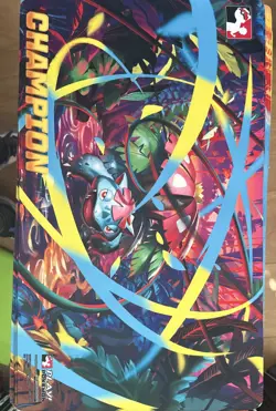 Mega Venusaur ex League Cup Champion PlayMat Pokemon TCG Official NEW play mat - Image 1