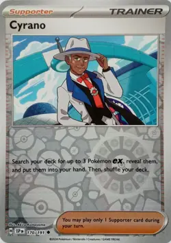 Cyrano - Reverse Holo - Surging Sparks - Pokemon TCG - 170/191 - Image 1