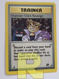 Imposter Oak's Revenge ® Rocket 76/82 ® Non Comune ® Pokemon ® Inglese ® EX - Image 3