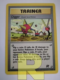 Scavatrappole / Digger ® Rocket 75/82 ® Non Comune ® Pokemon ® Inglese ® EX+ - Image 1
