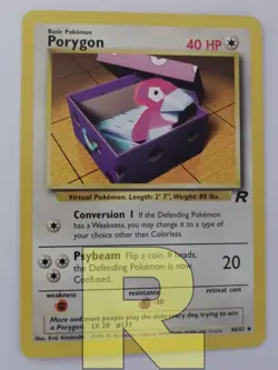Porygon ® Rocket 48/82 ® Non Comune ® Pokemon ® Inglese ® EX - Image 1