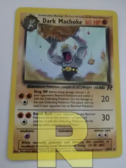 Dark Machoke ® Rocket 40/82 ® Non Comune ® Pokemon ® Inglese ® EX - Image 1