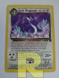Dark Dragonair ® Rocket 33/82 ® Non Comune ® Pokemon ® Inglese ® EX - Image 1