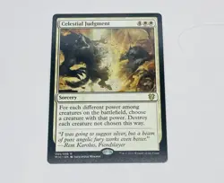 Celestial Judgment 005/038 Magic The Gathering Trading Card MTG Tc7 - Image 1