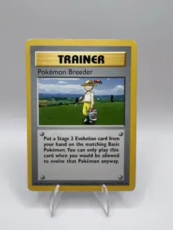 Pokemon Breeder 076/102 Base Set (Shadowless) Regular - Image 1