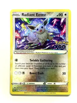 Radiant Eevee SWSH230 Holo Promo Sword & Shield Promo Pokemon Near Mint - Image 1