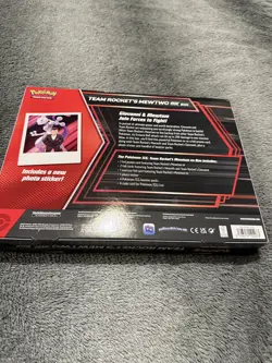 Pokemon TCG Destined Rivals Team Rockets Mewtwo EX Sealed Box Set - Image 2