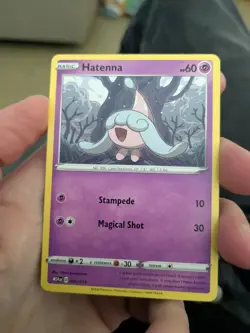 Hatenna 005/015 McDonald’s Dragon Discovery Non-Holo Promo Unlimited Pokemon - Image 1