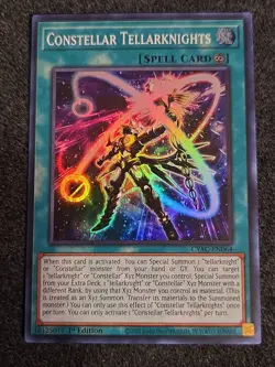 Yu-Gi-Oh! TCG Constellar Tellarknights Cyberstorm Access CYAC-EN064 1st Edition - Image 1