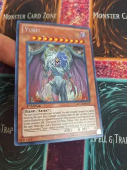 Yugioh Yubel LCGX-EN197 Secret Rare 1st Edition Near Mint - Image 2
