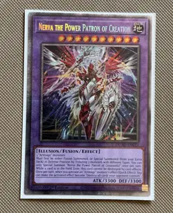Starlight Rare 1st ED Nerva The Power Patron of Creation DUAD-EN033 Yu-Gi-Oh! - Image 1