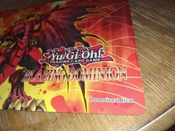Blazing Dominion Prerelease Playmat Official Promo Red Dragon Archfiend Yugioh - Image 2